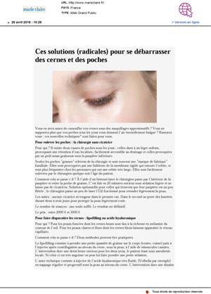Les solutions pour se débarrasser des cernes et des poches