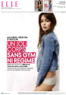 Un joli corps sans gym ni régime ELLE