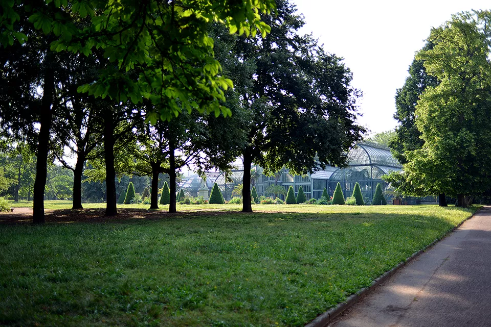 Le parc de la Tête d'Or à Lyon